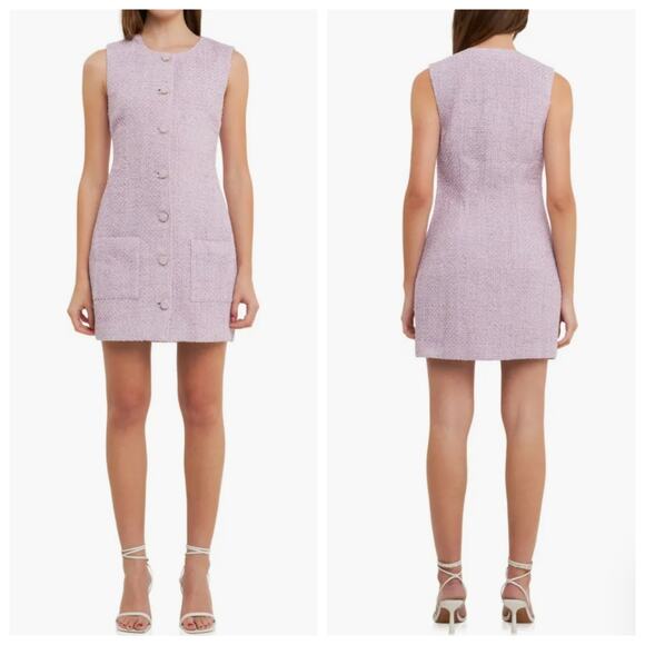 Endless Rose Lavender Mini Dress - Picture 1 of 15
